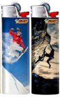 Bic Lighter Maxi Pattern Leisure 50pk